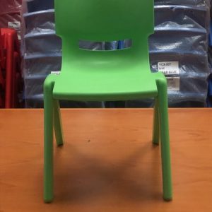 One Piece Polypropylene Chair 350mm Lime Green